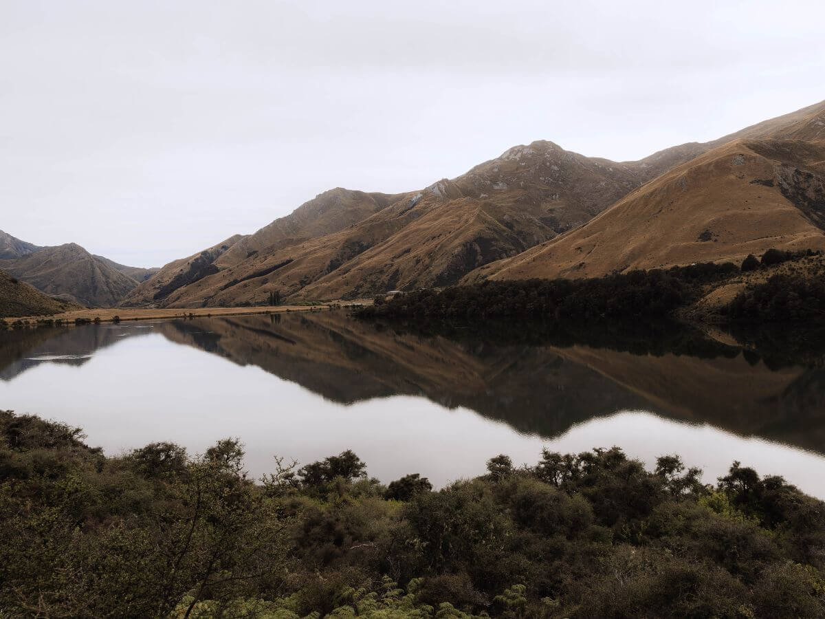 Lake Moke in New Zealand