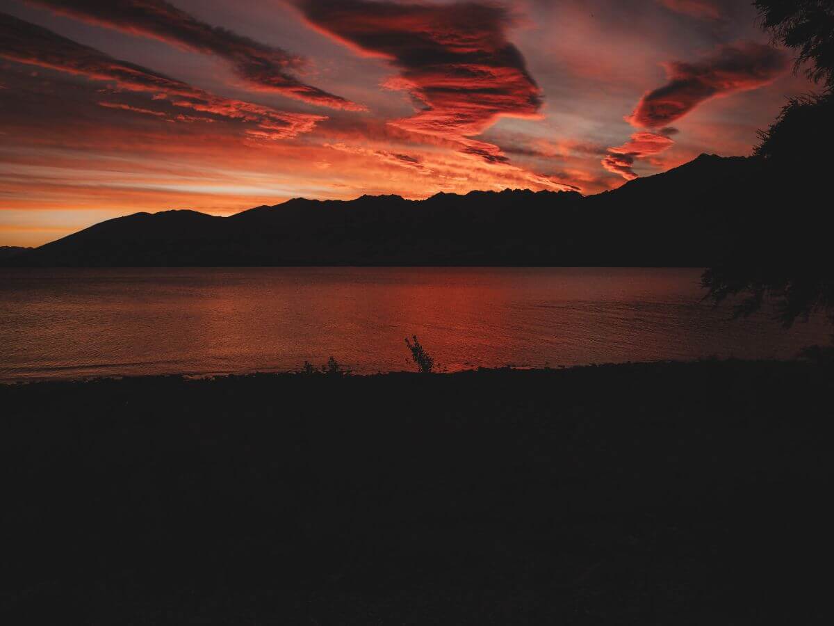 The best sunsets are in New Zealand!